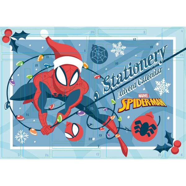 Spiderman adventní kalendář (papírenský) - EPEE