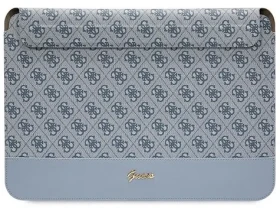 Guess 4G Stripe Metal Logo modrá / Obal na notebook / 14" (GUCS14PS4SGB)