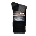 Ponožky pánské THERMO Outdoor + Worker 20655 2 páry