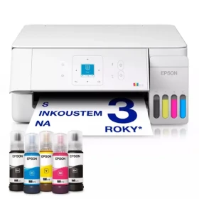 Epson EcoTank L3366 / Inkoustová multifunkce / A4 / 5760×1440 dpi / 33 str/min / USB / Wi-Fi (C11CL63411)