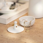 Räder Porcelánová úložná dózička Angel, bílá barva, porcelán