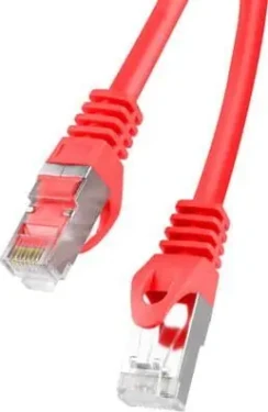 Lanberg CAT6 FTP 3m červená / Patch kabel / RJ45-RJ45 / Fluke Passed (PCF6-10CC-0300-R)