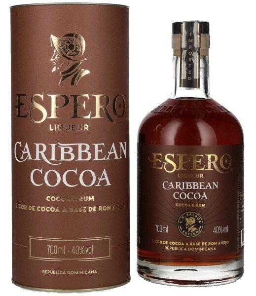 Espero Cocoa & Rum 40% 0,7 l (tuba)