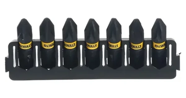 DeWalt Sada bitů PZ2 / Bity / 25 mm / 7 ks / Kompatibilní s ToughCase (DT70811)