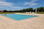 Keramická bazénová dlažba MISTERY Sand 48,8x97,9x1 cm hladká/protiskluz, cena za 1m2 Povrch: