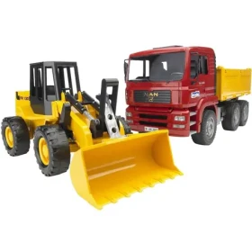 Bruder Nákladní auto MAN + čelní nakladač BR2752
