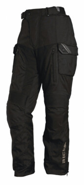 Moto kalhoty Richa Touareg černé - Xxl