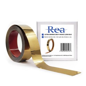 REA - Samolepicí dekorativní lišta P14454CA 3,8cm Gold HOM-09970