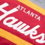 Mitchell & Ness Pánská mikina Atlanta Hawks NBA Head Coach Hardwood Classics Hoodie Velikost: L