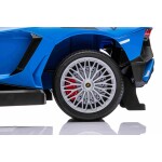 Mamido Dětské odrážedlo auto s vodící tyčí Lamborghini Aventador SV modré