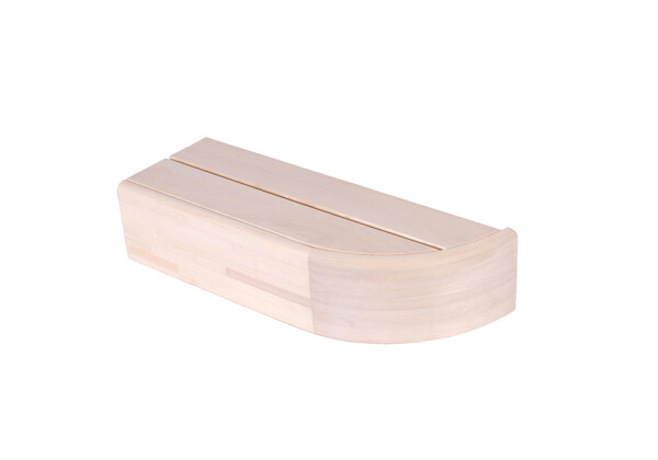 Konec lavice - modul 200x600 mm, osika, pravý CB26ASRL