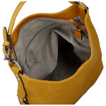 Stylová dámská koženková kabelka na rameno Tripa, žlutá