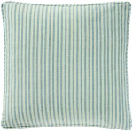 Ib Laursen Povlak na sedák Linea / Light Green blue stripes 45 x 45 cm, zelená barva