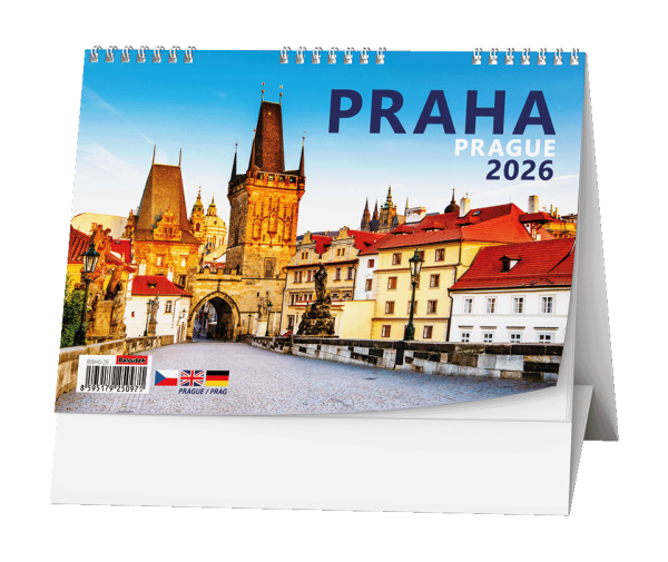 Stolní kalendář 2026 Baloušek - Praha