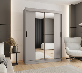 Šatní skříň Abi Rubino T1 Rozměry: 150 cm, Barva korpusu + barva dveří: Kašmír