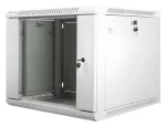 Lanberg WF01-6609-10S šedá / Nástěnný rozvaděč / 19" / 9U / 600×600 mm (WF01-6609-10S)