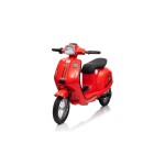 Mamido Dětský elektrický skútr Retro 23 červený