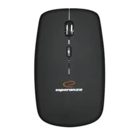 Esperanza EM120K Saturn černá / bezdrátová optická myš / 1600 DPI / 2.4 GHz / USB přijímač / 4 tl.+kolečko (EM120K)