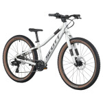 Dětské kolo Scott Scale 400 alloy silver pneu 24", barva stříbrná, model 2026 - ZDARMA dopravné, odborná montáž, seřízení a sada světel!