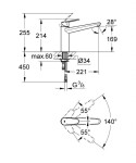 GROHE - Eurodisc Cosmopolitan Páková dřezová baterie, chrom 33770002