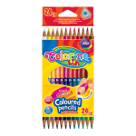 Pastelky Colorino trojhranné oboustranné