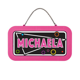 Neonová cedulka se jménem - Michaela - Albi