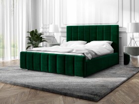 FRONTI Postel MODEL 12 140x200 zelená - MAGIC VELVET 2225