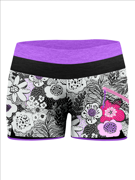 CRAZY Short Instinct Woman, Doodles velikost: XS