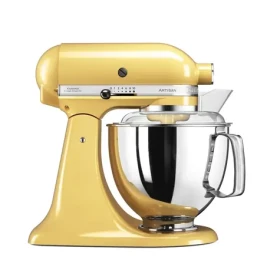 KitchenAid 5KSM175PSEFL mandlová matná / Kuchyňský robot Artisan / 300W / 4.8 l / 10 rychlostí / planetární systém (5KSM175PSEFL)