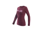 Sensor Merino Air PT Hills dámské triko dlouhý rukáv Port Red vel. M