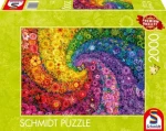 SCHMIDT Puzzle Vířící barvy v květu
