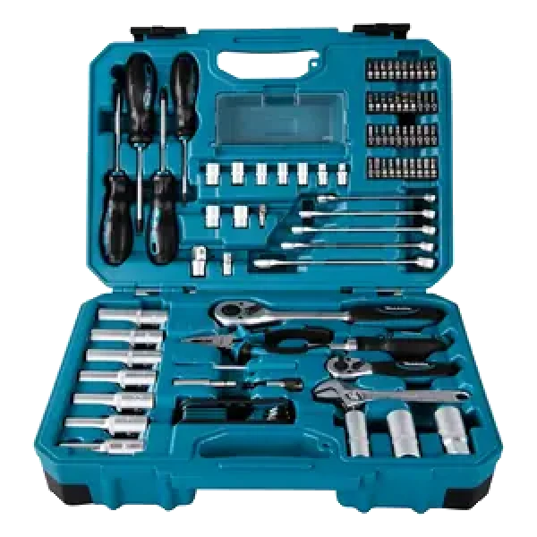 Makita E-08458 / sada nářadí s příslušenstvím / 87ks (E-08458)