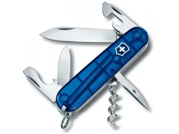 VICTORINOX Kapesní nůž Spartan modrá transparentní (1.3603.T2)