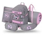 BAAGL SET 5 Skate Kuromi Grey / Školní set / batoh, penál, sportovní taška, ledvinka, obal na notebook / od 3. třídy