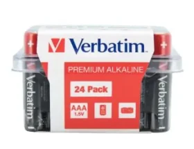 Verbatim 49504 Alkalické baterie AAA (24ks) / 1.5V (49504)
