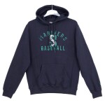 New Era Pánská mikina Seattle Mariners MLB 2024 Batting Practice Oversized Hoodie Velikost: 3XL