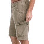 Bushman Pánské kapsáčové kraťasy Cubal, pískově hnědé 60
