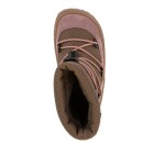 Dívčí zimní barefoot boty TEX TRACK WOOL Dark Pink Froddo G3160251-15 - 25