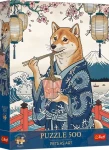 TREFL Puzzle Premium Plus Pets as Art: Shibina nudlová meditace