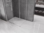 MEXEN/S - Velar Obdelníkový sprchový kout 120 x 90, transparent, chrom 871-120-090-01-01