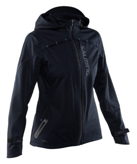 Běžecká bunda SALMING Run Abisko Rain Jacket - Black Velikost textilu: XS