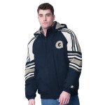 Starter Pánská bunda Georgetown Hoyas NCAA Frontier Hooded Jacket Velikost: 2XL