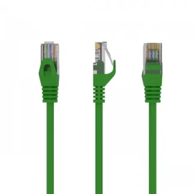 Patch kabel UTP Cat6 0,25 m zelený / Síťový kabel / RJ45-RJ45 (PP6U-0.25M/G)