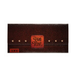 Magnetická kapsa na peníze - Kožený motiv