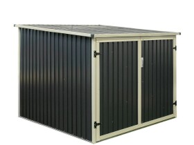 Garáž na kola – Westmann (d. 200 × š. 203 × v. 158 cm)