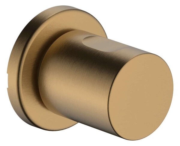 HANSGROHE - Zesis S Uzavírací ventil pod omítku, kartáčovaný bronz 74997140