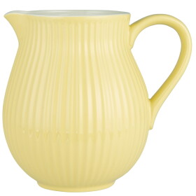 Ib Laursen Keramický džbán Mynte Lemonade 2 l, žlutá barva, keramika