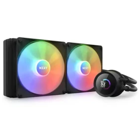 NZXT Kraken RGB 280 černá / 2x 140mm / Fluid Dynamic Bearing / 34.48 dB @ 1500 RPM / 90.79 CFM / AMD + Intel (RL-KR280-B1)