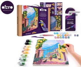 OKTO Malba a 3D modelování obraz "Lemon Weekend" 30x40 cm, OKTO, W051115