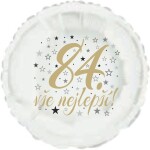 84. narozeniny balónek kruh Balonky.cz 84. narozeniny balónek kruh Balonky.cz